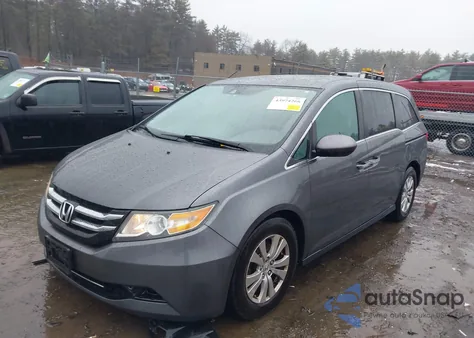 2016 Honda Odyssey Ex-L from USA, damaged, VIN 5FNRL5H62GB162776